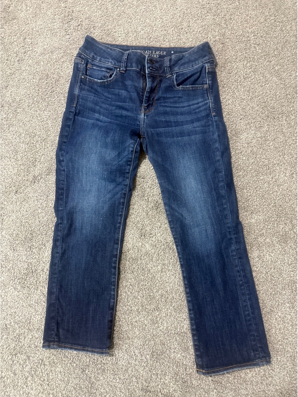 American Eagle Artist Crop Jeans SZ 10